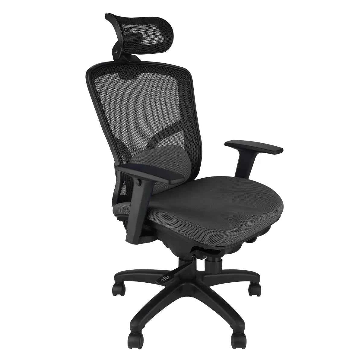 CenturyShine E51 Prime Foam Staff Chair 45° Side View. Features BIFMA X5.1 certified core components and premium molded foam. Made in Taiwan. Supports fully assembled shipping and bulk project procurement.