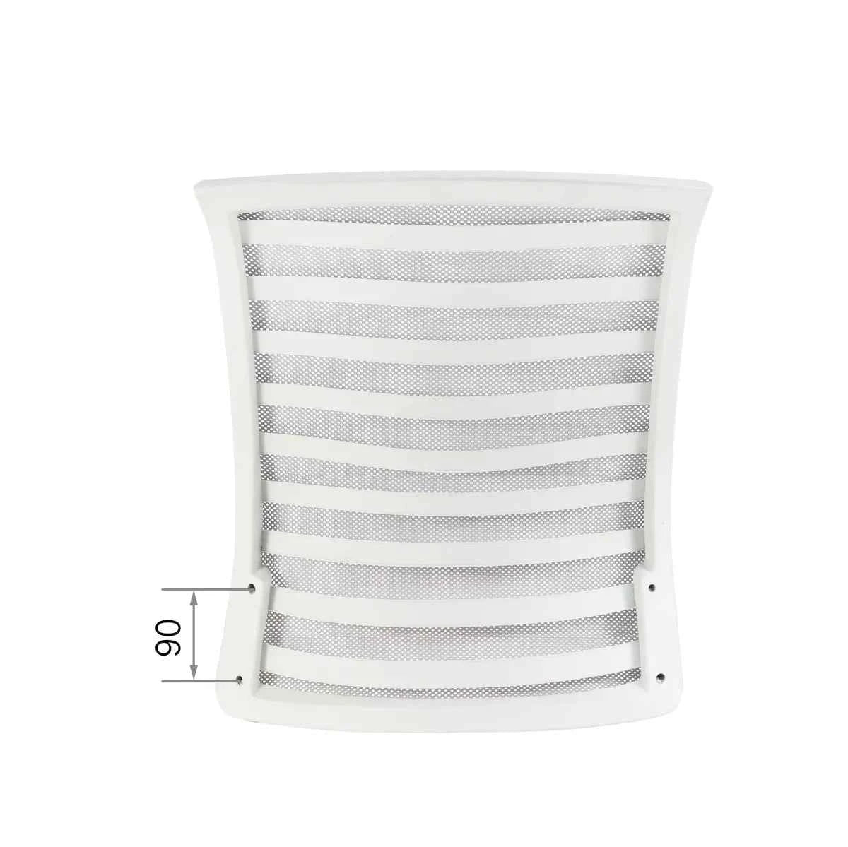 CenturyShine TQ-440Y Backrest Mounting Hole Pattern. Provides detailed center-to-center hole dimensions, offering B2B clients precise technical data for accurate fitment and assembly.
