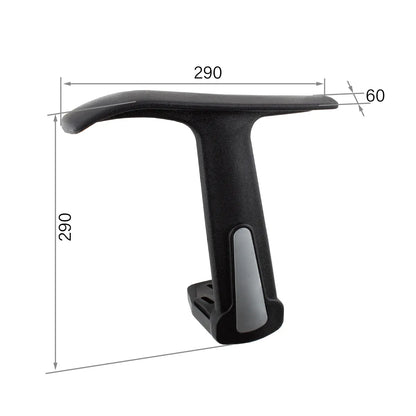 CenturyShine TL-335 Armrest Technical Specifications. Detailed dimensions covering length, width, and height data.