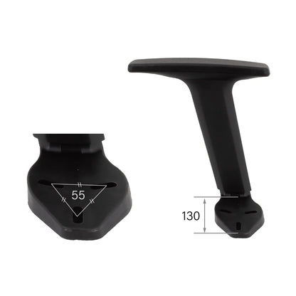 CenturyShine TL-701 Armrest Mounting Dimensions. Detailed specifications including triangular mounting hole center distance and mounting surface depth. Providing B2B clients with precise compatibility data for seamless integration.