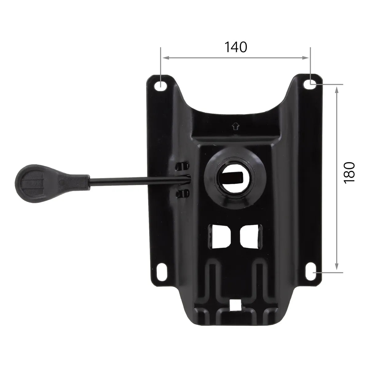 CenturyShine TN-02 Mechanism Mounting Dimensions. Detailed mounting hole center distance specifications, providing B2B clients with precise compatibility data for seamless integration.