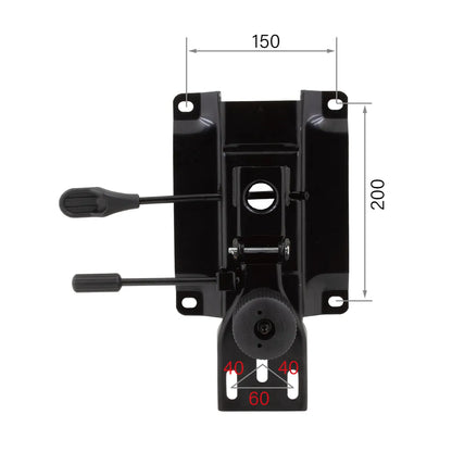 CenturyShine TN-11 Mechanism Mounting Dimensions. Detailed mounting hole center distance specifications, providing B2B clients with precise compatibility data for seamless integration.
