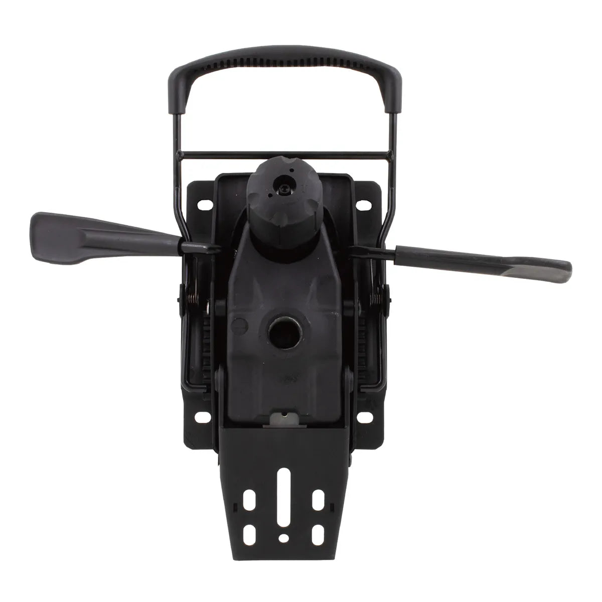 CenturyShine TN-92 Mechanism Studio View. Features a 4-position safety tilt lock, adjustable tension control, and integrated seat slide functionality.