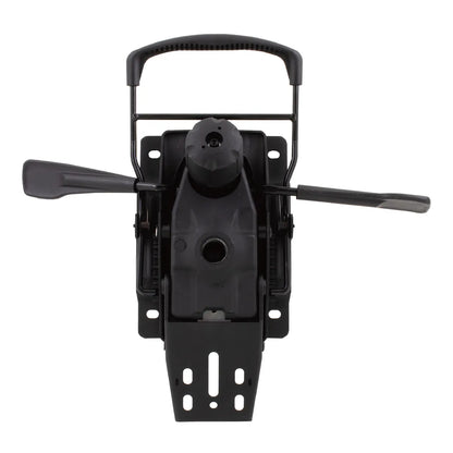 CenturyShine TN-92 Mechanism Studio View. Features a 4-position safety tilt lock, adjustable tension control, and integrated seat slide functionality.