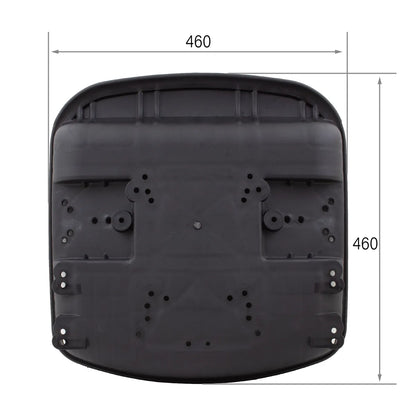 CenturyShine TP-460 Seat Dimensional Drawing. Provides detailed length and width specifications, offering B2B clients precise technical data for optimal compatibility and integration.