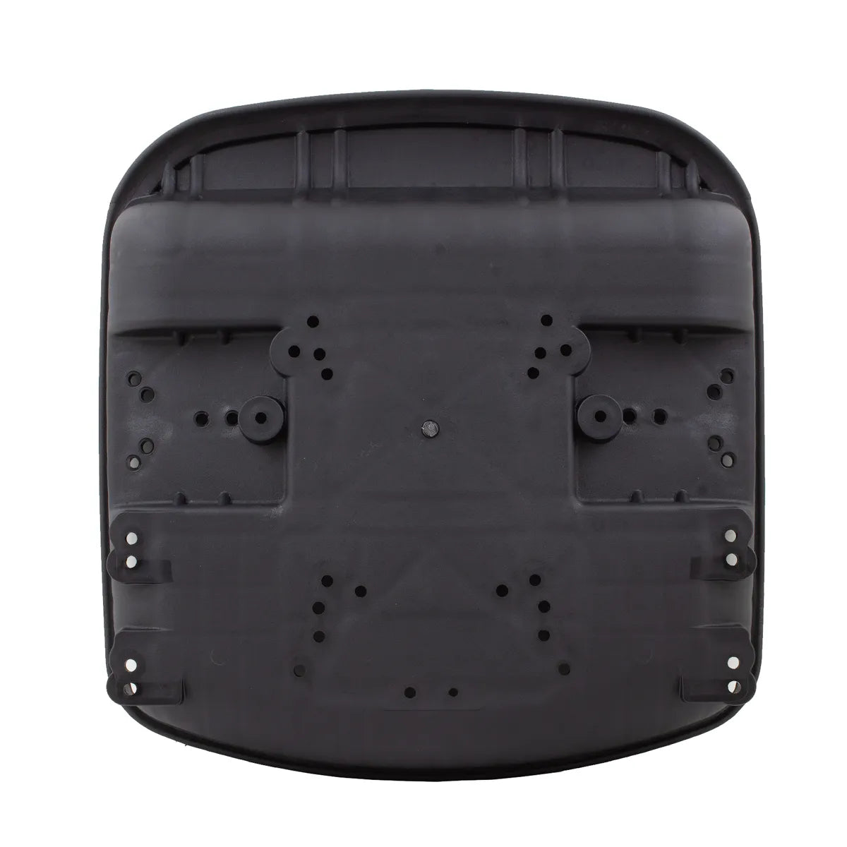 CenturyShine TP-460 Seat Frame Studio View. Constructed from high-quality PP material, this frame features a standardized mounting hole layout to ensure precise alignment and secure fastening with industry-standard mechanisms and armrests.