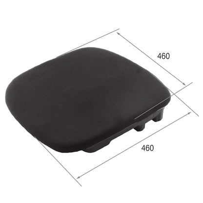 CenturyShine TP-460Q Seat Dimensional Drawing. Provides detailed length and width specifications, offering B2B clients precise technical data for optimal compatibility and integration.