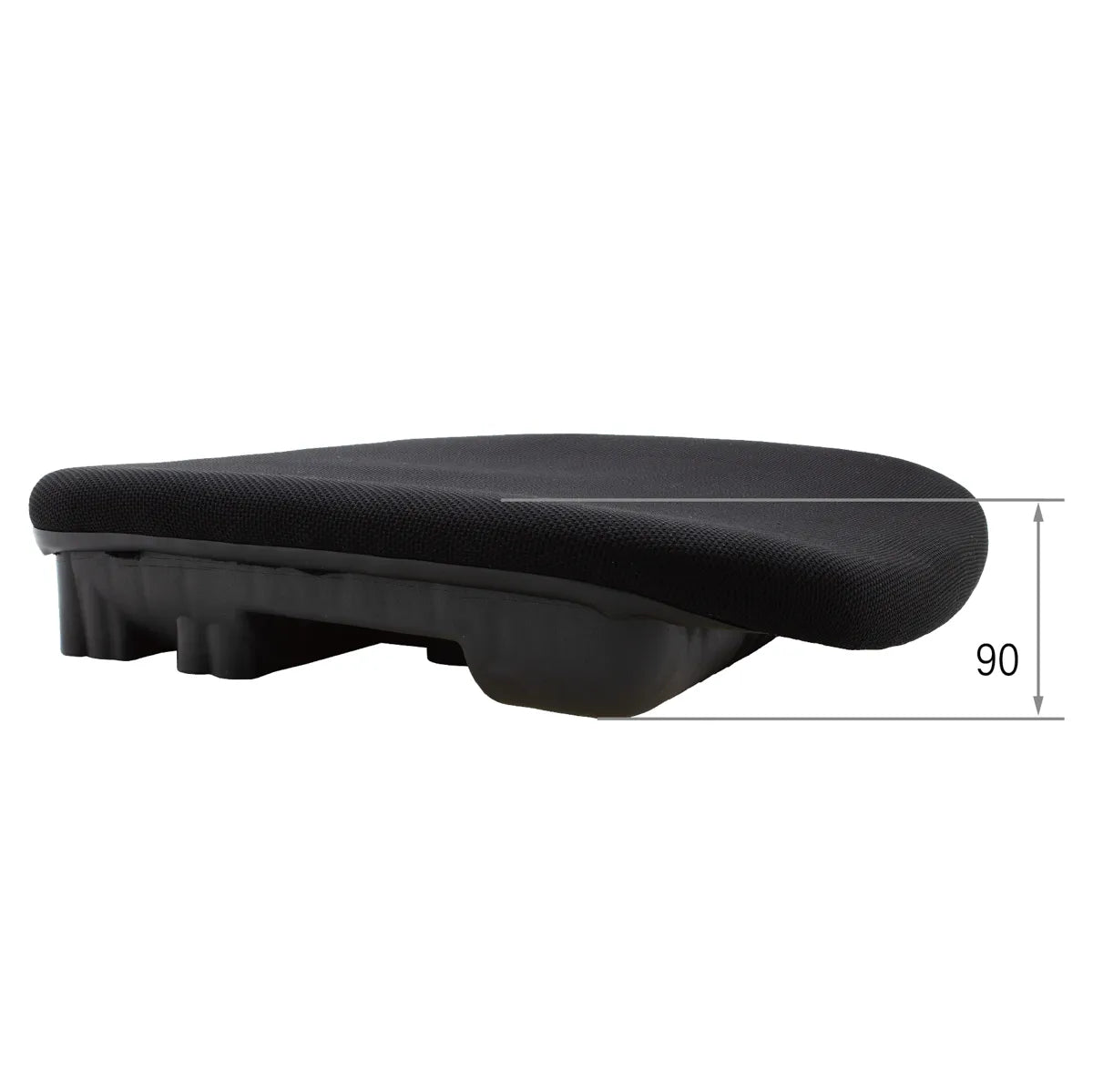 CenturyShine TP-460Q Seat Total Height Drawing. Provides detailed height specifications, offering B2B clients precise technical data for optimal compatibility and integration.