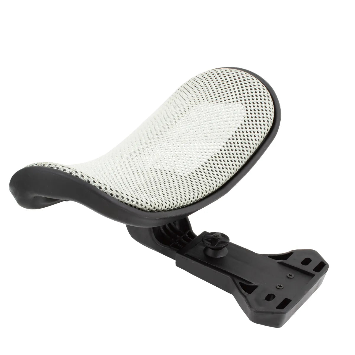 CenturyShine TP-BW Headrest Studio View. Showcases refined aesthetic details and functional versatility, featuring integrated adjustments for angle and height adjustment o to provide customized support.